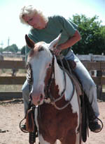 Photo at 2 years of age in training.